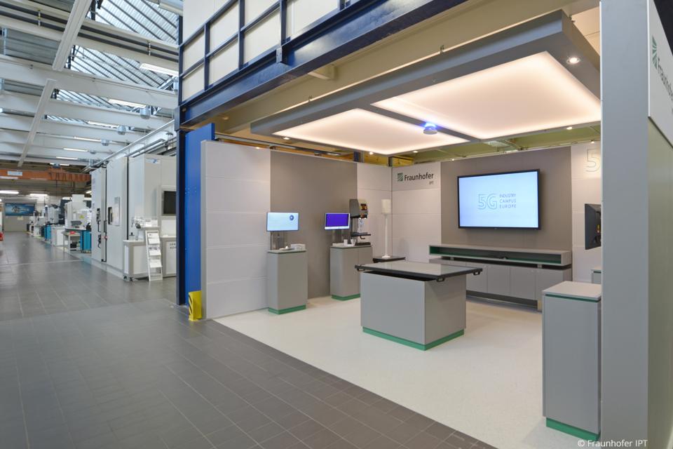 MeRaum Fraunhofer IPT Showroom 5G