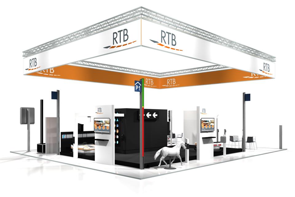 RTB Exhibition stand  intertraffic 2022 MeRaum Design